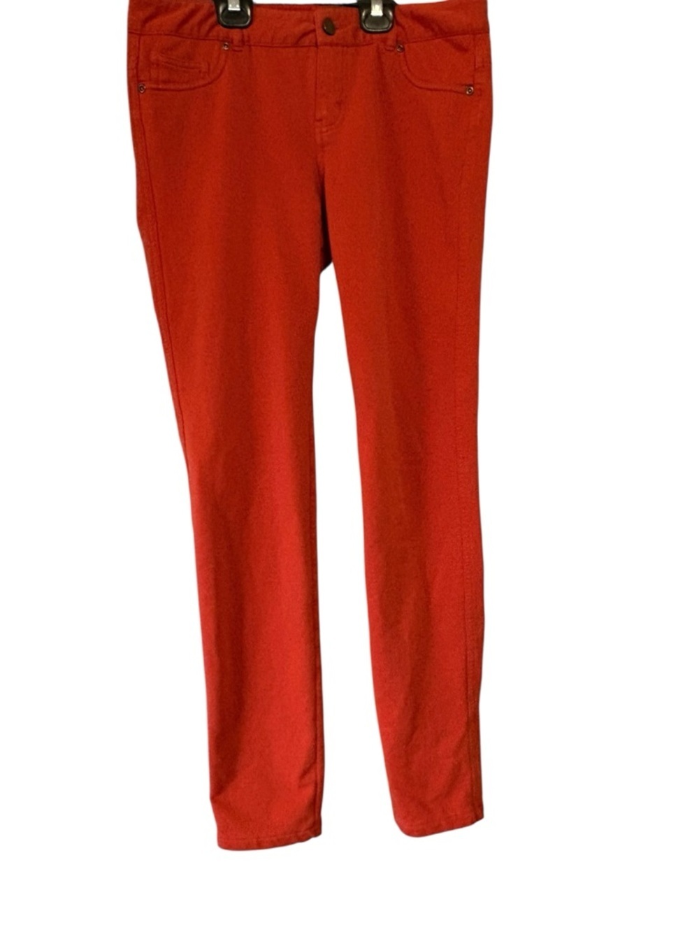 New York & Company Stretch Slim Jeggings/Pants. Size 6. Orange